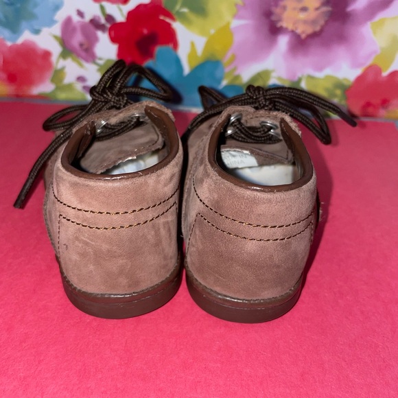 L’amour Angel Baby boy Leather brown shoes size 3 - Picture 3 of 7